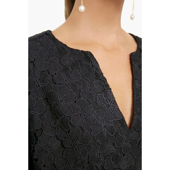 TUCKERNUCK black V-Neck lace Jamie Dress NWT Size XS - Picture 4 of 11